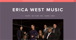 Desktop Screenshot of ericawestmusic.com